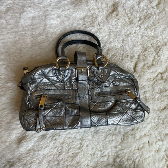 Marc Jacobs Silver Stam Bag - Picture 4 of 9